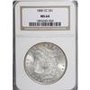 Image 1 : 1880-CC $1 MS64 NGC