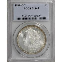 1880-CC $1 MS65 PCGS