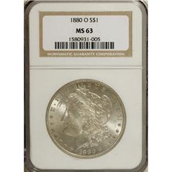 1880-O $1 MS63 NGC