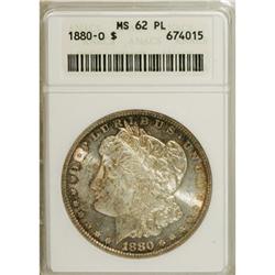 1880-O $1 Prooflike MS62 ANACS