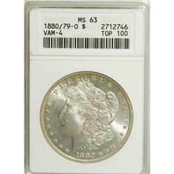 1880/79-O $1 MS63 ANACS