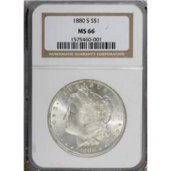 1880-S $1 MS66 NGC