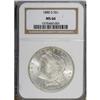 Image 1 : 1880-S $1 MS66 NGC
