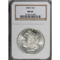 1880-S $1 MS66 NGC
