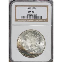 1880-S $1 MS66 NGC