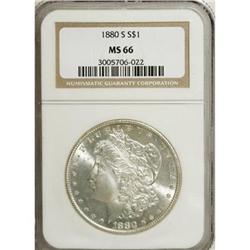 1880-S $1 MS66 NGC