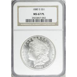 1880-S $1 Prooflike MS67 NGC