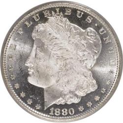 1880-S $1 Deep Mirror Prooflike MS64 PCGS