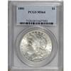 Image 1 : 1881 $1 MS64 PCGS