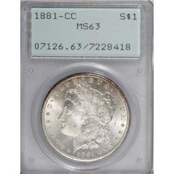 1881-CC $1 MS63 PCGS