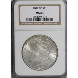 1881-CC $1 MS63 NGC