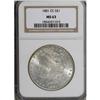 Image 1 : 1881-CC $1 MS63 NGC