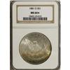 Image 1 : 1881-O $1 MS64 NGC