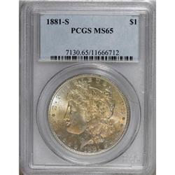 1881-S $1 MS65 PCGS