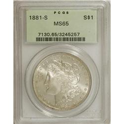 1881-S $1 MS65 PCGS