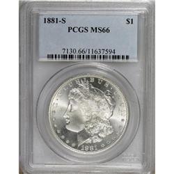 1881-S $1 MS66 PCGS