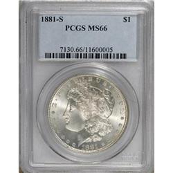 1881-S $1 MS66 PCGS