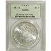 Image 3 : 1881-S $1 MS66 PCGS