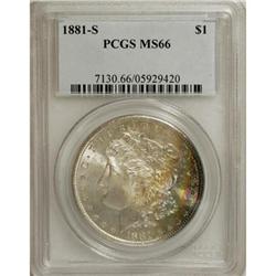 1881-S $1 MS66 PCGS