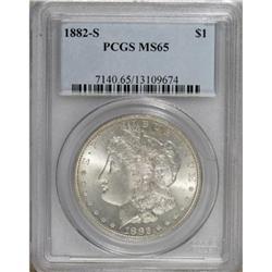 1882-S $1 MS65 PCGS
