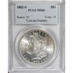 1882-S $1 MS66 PCGS