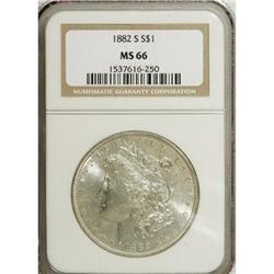 1882-S $1 MS66 NGC