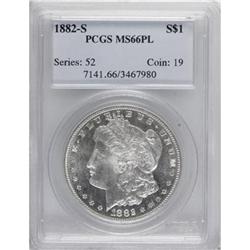 1882-S $1 Prooflike MS66 PCGS