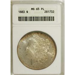 1883 $1 Prooflike MS65 ANACS