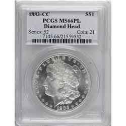 1883-CC $1 Prooflike MS66 PCGS