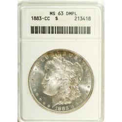 1883-CC $1 Deep Mirror Prooflike MS63 ANACS