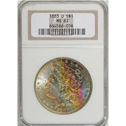 1883-O $1 MS63 NGC