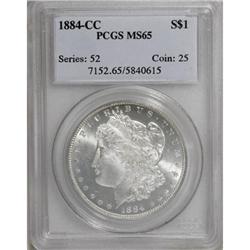 1884-CC $1 MS65 PCGS