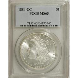 1884-CC $1 MS65 PCGS
