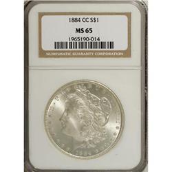 1884-CC $1 MS65 NGC