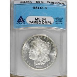 1884-CC $1 Deep Mirror Prooflike MS64 ANACS