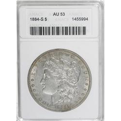 1884-S $1 AU53 ANACS