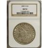 Image 1 : 1884-S $1 AU53 NGC
