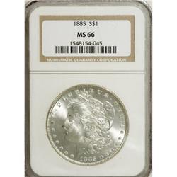1885 $1 MS66 NGC