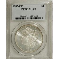 1885-CC $1 MS62 PCGS