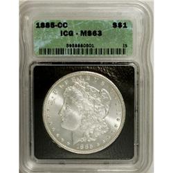 1885-CC $1 MS63 ICG