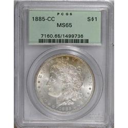 1885-CC $1 MS65 PCGS