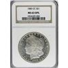Image 1 : 1885-CC $1 Deep Mirror Prooflike MS63 NGC