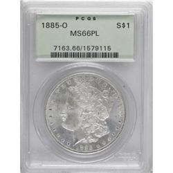 1885-O $1 Prooflike MS66 PCGS