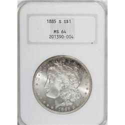 1885-S $1 MS64 NGC