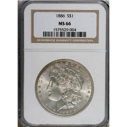 1886 $1 MS66 NGC