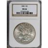 Image 1 : 1886 $1 MS66 NGC