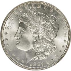 1887 $1 MS66 NGC