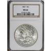 Image 3 : 1887 $1 MS66 NGC