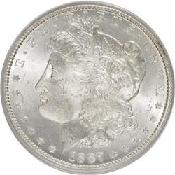 1887-S $1 MS63 PCGS