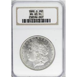 1888-O $1 Prooflike MS65 NGC